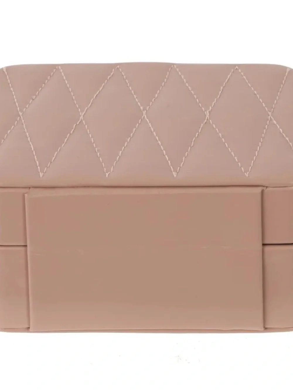 Pink Quilted Jewelry Box with Pearl Snap - Tea Rose Collection